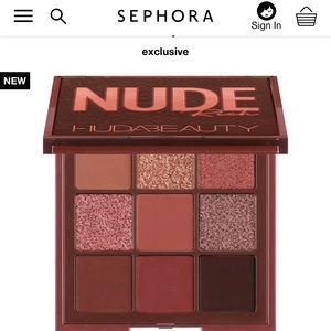 Huda Beauty Nude Rush Palette